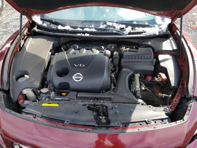 1N4AA5AP3DC806726 - 2013 NISSAN MAXIMA S BURGUNDY photo 11