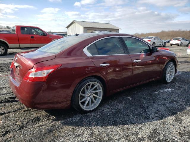 1N4AA5AP3DC806726 - 2013 NISSAN MAXIMA S BURGUNDY photo 3