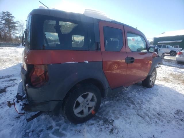 5J6YH28624L037761 - 2004 HONDA ELEMENT EX ORANGE photo 3