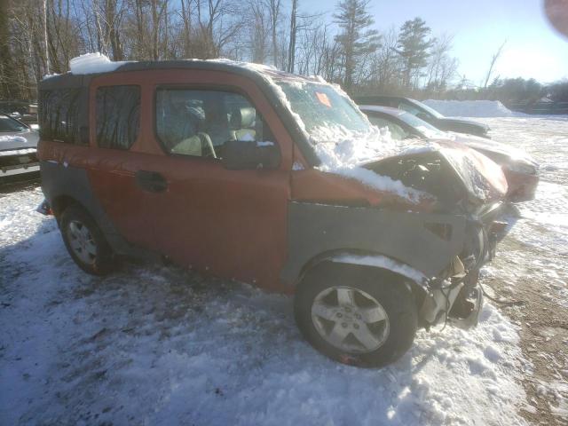 5J6YH28624L037761 - 2004 HONDA ELEMENT EX ORANGE photo 4