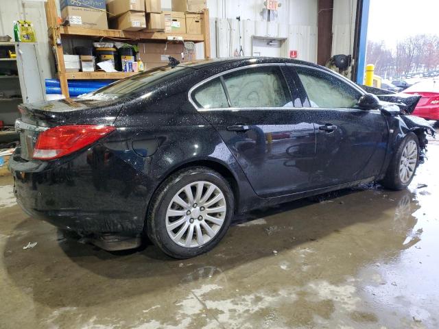 2G4GS5EC7B9191249 - 2011 BUICK REGAL CXL BLACK photo 3