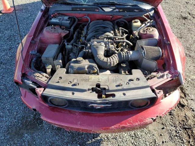 1ZVHT82HX55247996 - 2005 FORD MUSTANG GT RED photo 11