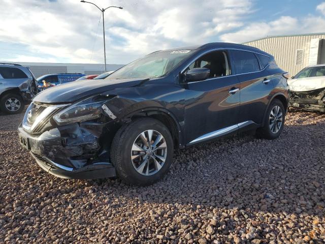 5N1AZ2MH0JN101884 - 2018 NISSAN MURANO S BLUE photo 1