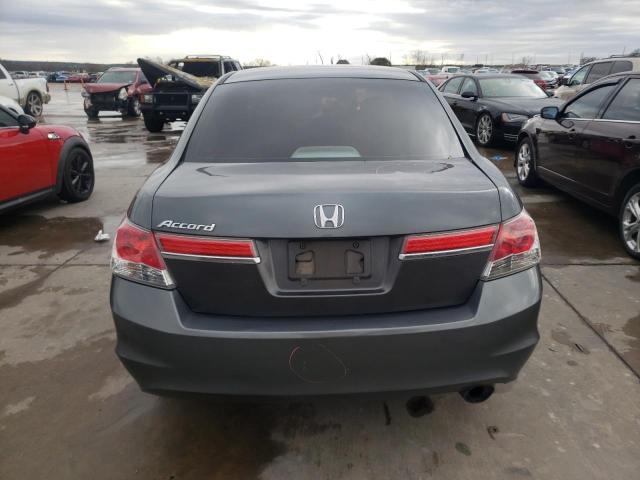 1HGCP2F30CA062214 - 2012 HONDA ACCORD LX GRAY photo 6