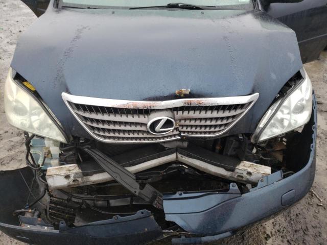 JTJHW31U760002449 - 2006 LEXUS RX 400 BLUE photo 12