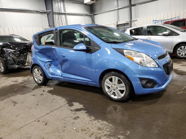 KL8CA6S97DC567067 - 2013 CHEVROLET SPARK LS BLUE photo 4