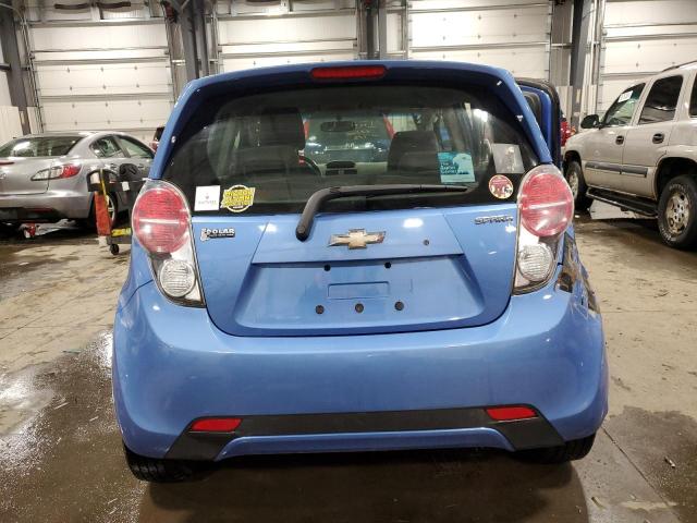 KL8CA6S97DC567067 - 2013 CHEVROLET SPARK LS BLUE photo 6