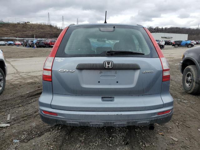 5J6RE4H31BL016749 - 2011 HONDA CR-V LX BLUE photo 6