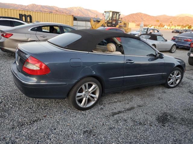 WDBTK56G67F213551 - 2007 MERCEDES-BENZ CLK 350 BLUE photo 3