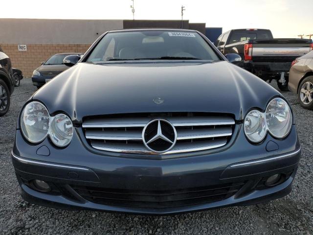 WDBTK56G67F213551 - 2007 MERCEDES-BENZ CLK 350 BLUE photo 5