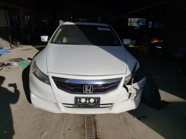 1HGCS1B88CA012932 - 2012 HONDA ACCORD EXL WHITE photo 5