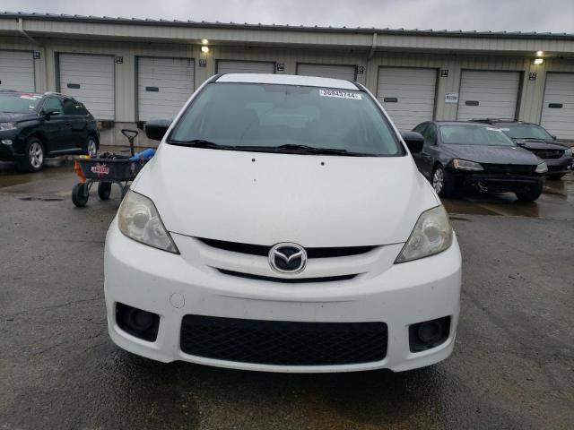 JM1CR293X70133595 - 2007 MAZDA 5 WHITE photo 5