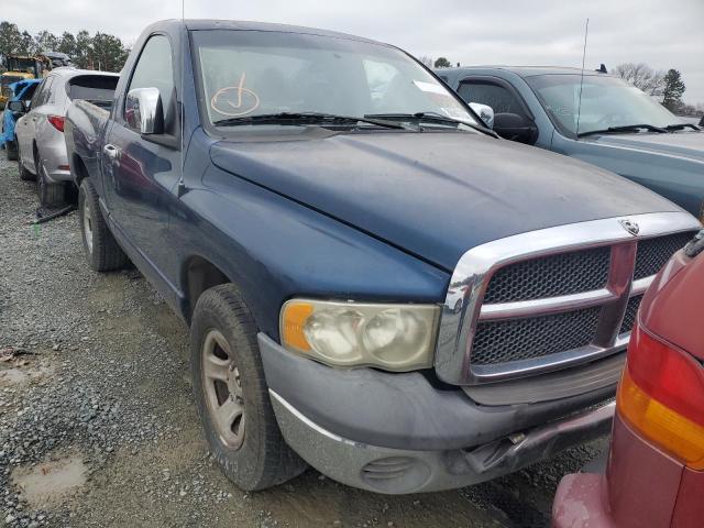 1D7HA16K92J133731 - 2002 DODGE RAM 1500 BLUE photo 5