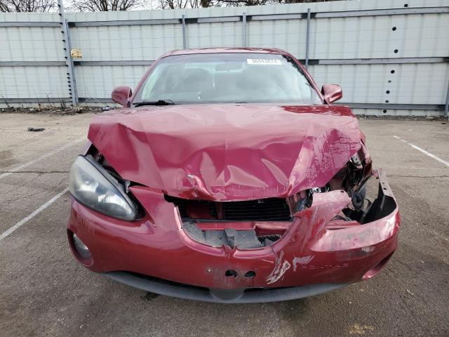 2G2WP522541118772 - 2004 PONTIAC GRAND PRIX GT BURGUNDY photo 5