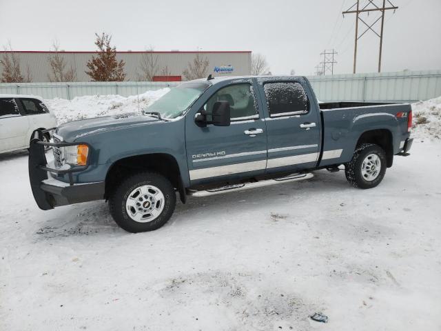 1GT125C87BF141208 - 2011 GMC SIERRA K2500 DENALI GRAY photo 1