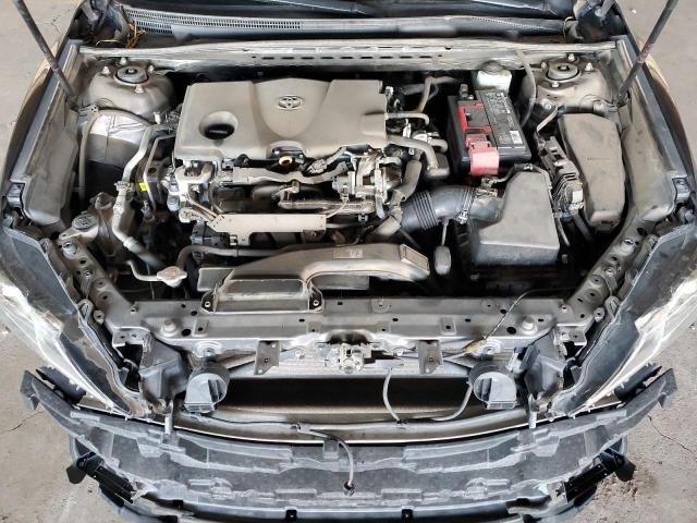 4T1B11HK4KU758125 - 2019 TOYOTA CAMRY L GRAY photo 11