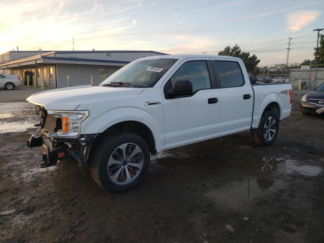 1FTEW1EP3KFD07257 - 2019 FORD F150 SUPER WHITE photo 1