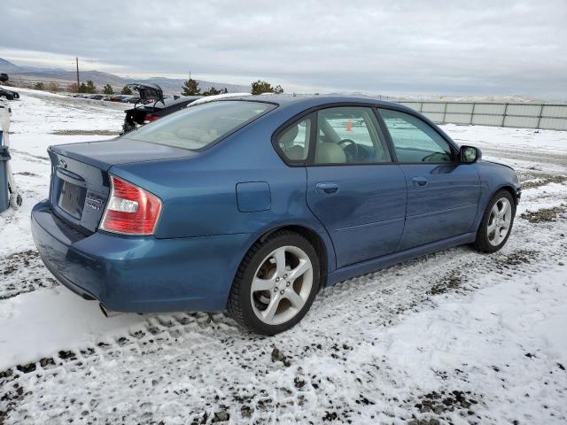 4S3BL676064212248 - 2006 SUBARU LEGACY GT LIMITED BLUE photo 3