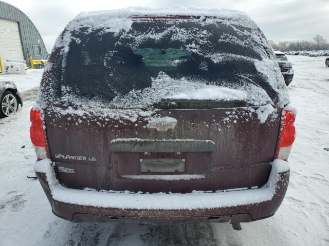 1GNDV23W58D180330 - 2008 CHEVROLET UPLANDER LS 勃艮第红 照片 6