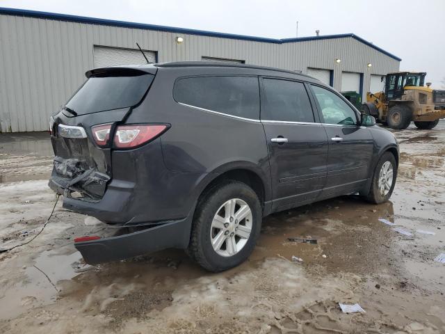 1GNKVHKD6EJ161518 - 2014 CHEVROLET TRAVERSE LT GRAY photo 3