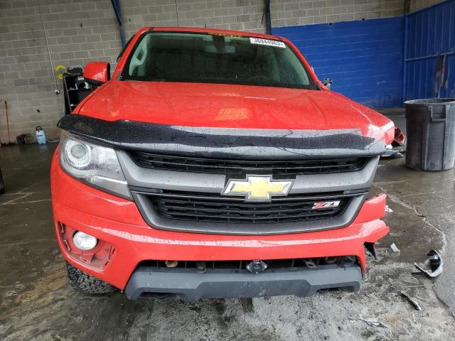 1GCGTDE34G1287038 - 2016 CHEVROLET COLORADO Z71 RED photo 5