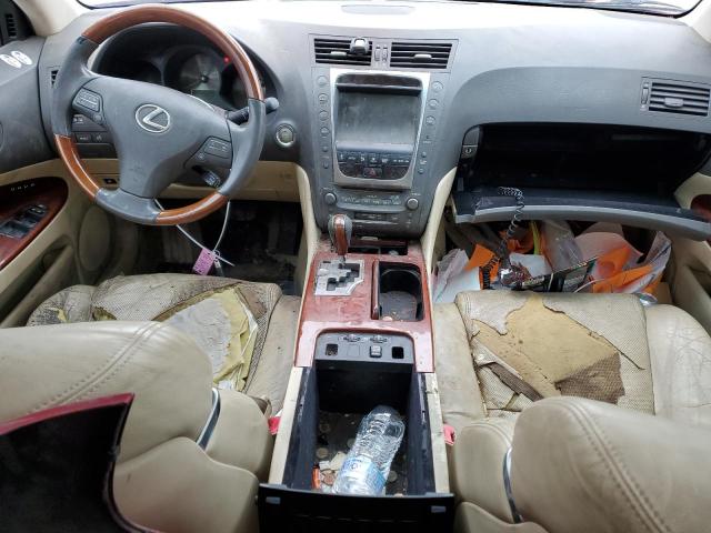 JTHBE96S090044163 - 2009 LEXUS GS 350 RED photo 8