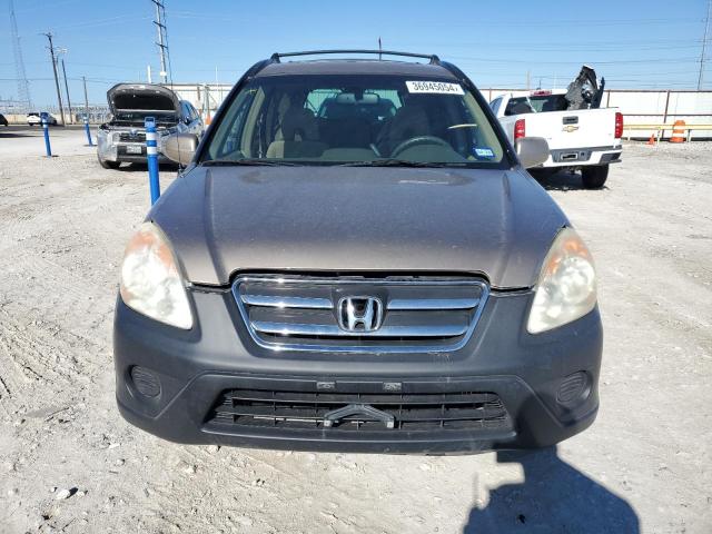 JHLRD78836C022759 - 2006 HONDA CR-V EX BROWN photo 5