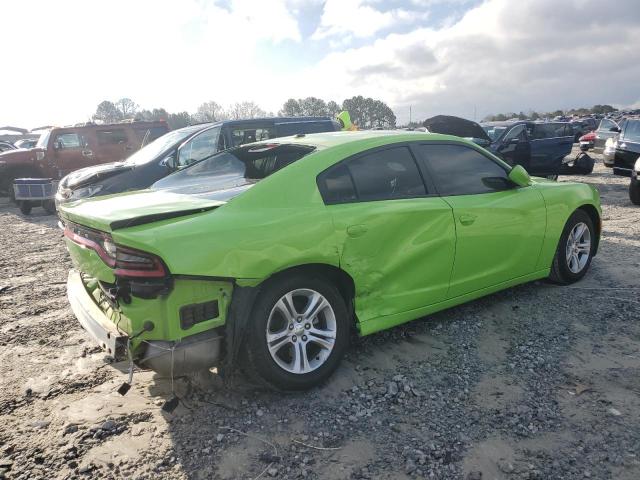 2C3CDXBG7KH744962 - 2019 DODGE CHARGER SXT GREEN photo 3