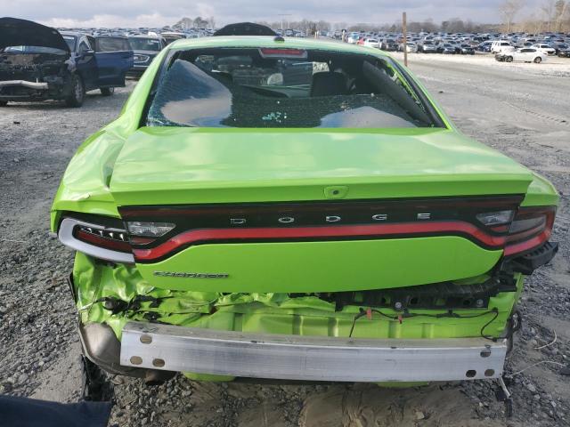 2C3CDXBG7KH744962 - 2019 DODGE CHARGER SXT GREEN photo 6