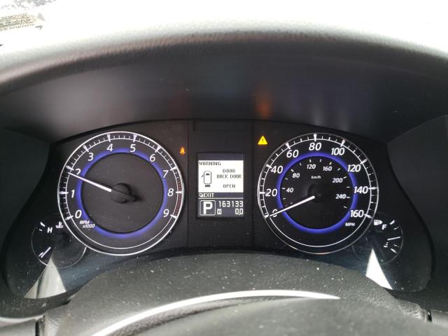 JN1AJ0HRXBM850415 - 2011 INFINITI EX35 BASE მუქწითელი ფოტო 9