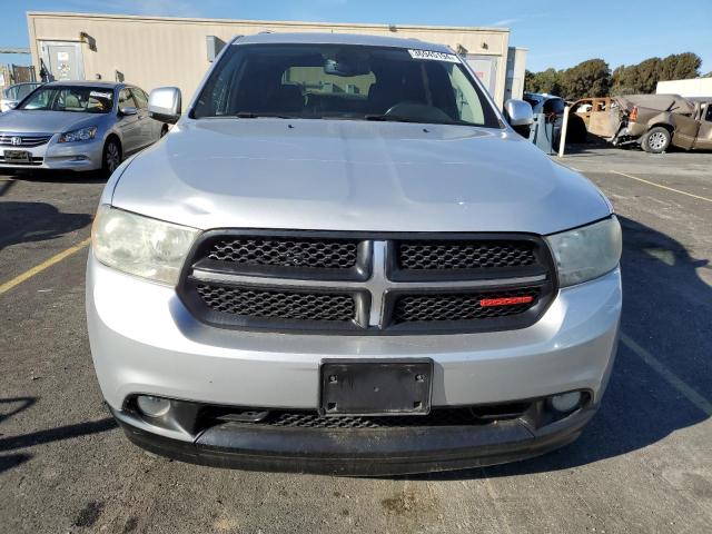 1D4SD4GT2BC692559 - 2011 DODGE DURANGO CREW SILVER photo 5