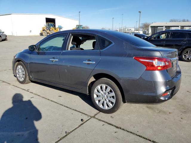 3N1AB7AP1KY344340 - 2019 NISSAN SENTRA S GRAY photo 2