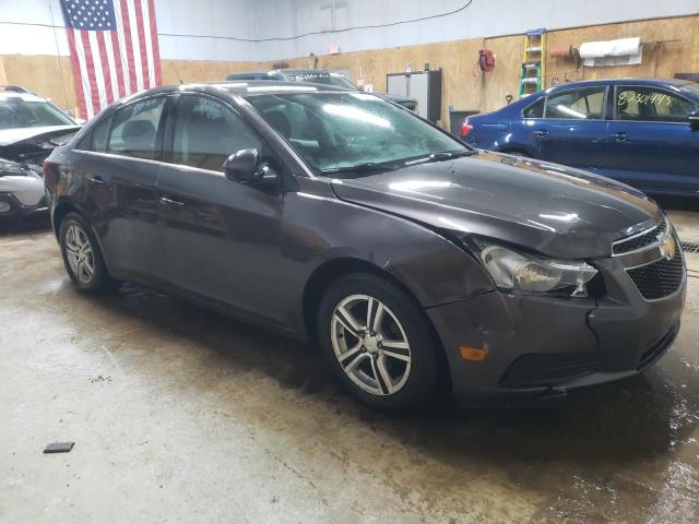 1G1PC5SB2E7111075 - 2014 CHEVROLET CRUZE LT GRAY photo 4