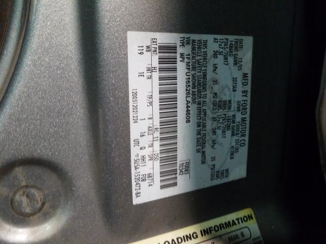 1FMFU16526LA44608 - 2006 FORD EXPEDITION XLT  photo 10