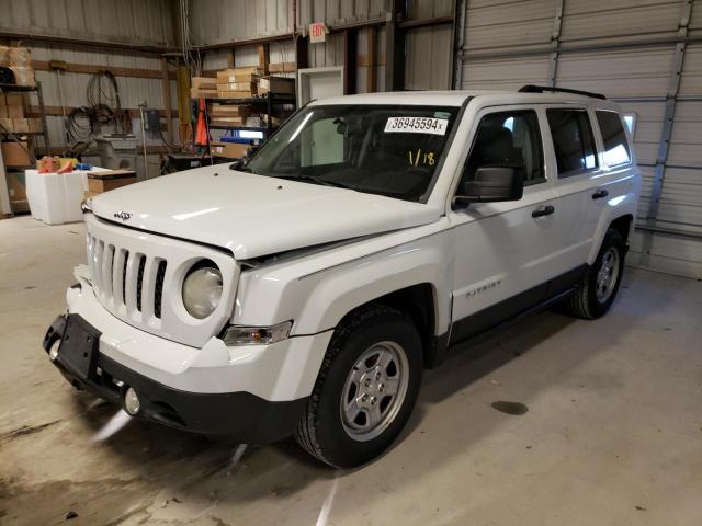 1C4NJPBA9ED529254 - 2014 JEEP PATRIOT SPORT WHITE photo 1