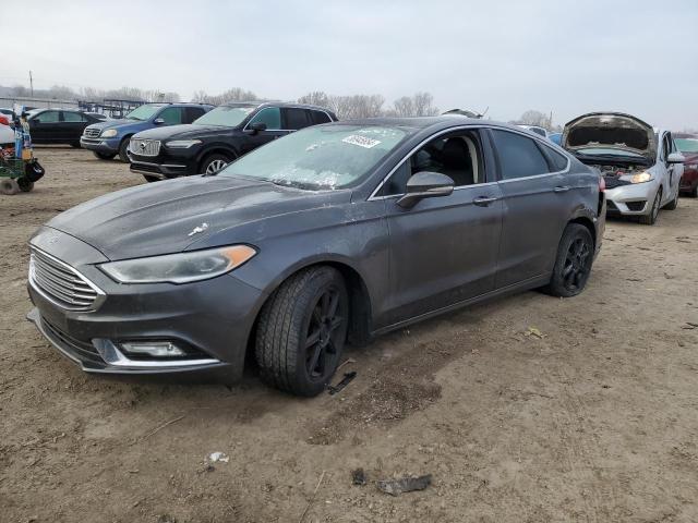 3FA6P0HD3HR342704 - 2017 FORD FUSION SE GRAY photo 1