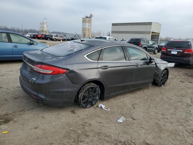 3FA6P0HD3HR342704 - 2017 FORD FUSION SE GRAY photo 3