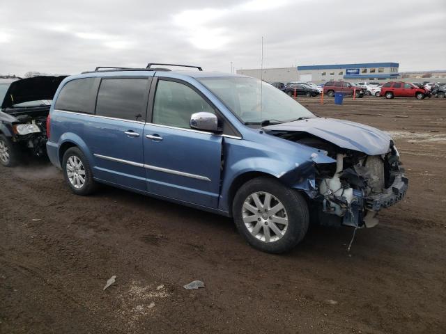 2C4RC1CG0CR199669 - 2012 CHRYSLER TOWN & COU TOURING L BLUE photo 4