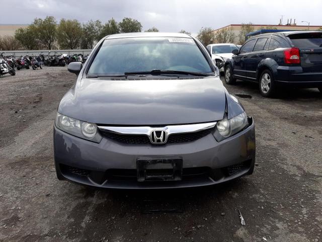 19XFA1F58AE028380 - 2010 HONDA CIVIC LX CHARCOAL photo 5