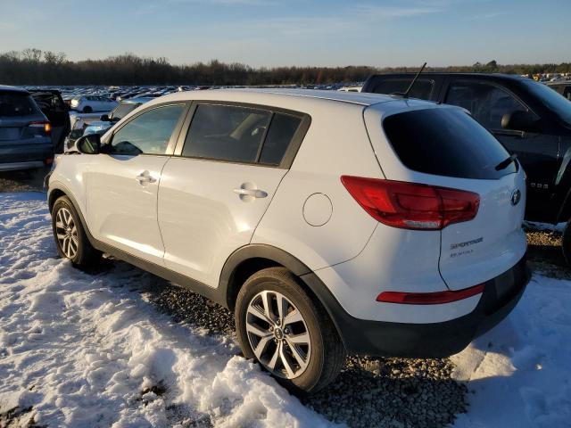 KNDPB3AC2F7709855 - 2015 KIA SPORTAGE LX WHITE photo 2