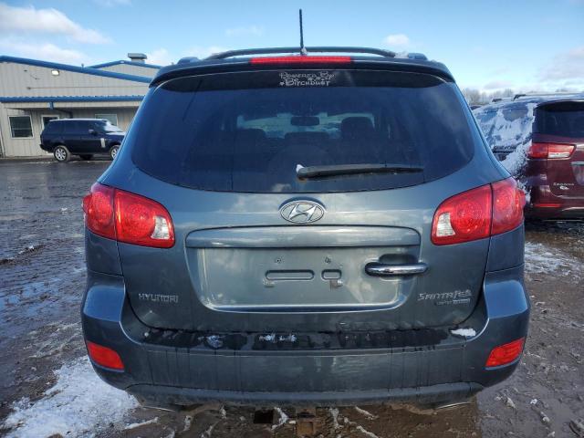 5NMSH73E69H262667 - 2009 HYUNDAI SANTA FE SE BLUE photo 6