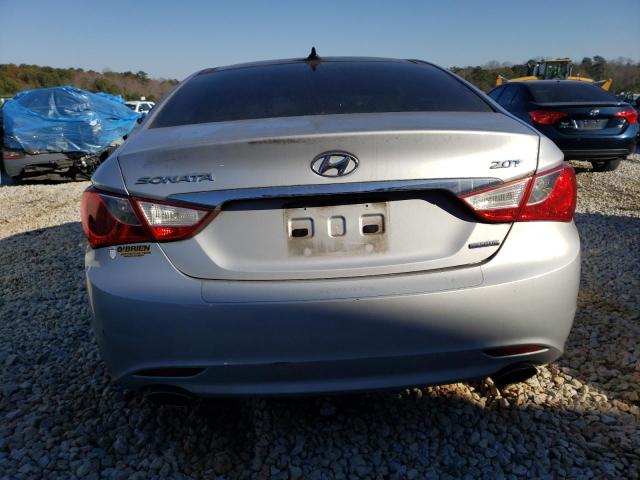 5NPEC4AB7DH675325 - 2013 HYUNDAI SONATA SE SILVER photo 6