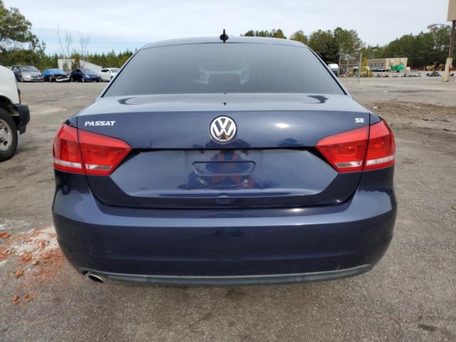 1VWBP7A35DC129312 - 2013 VOLKSWAGEN PASSAT SE BLUE photo 6