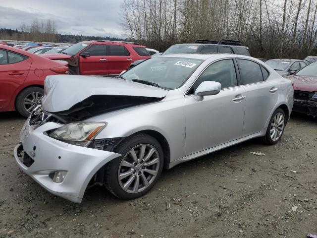 JTHCK262575011017 - 2007 LEXUS IS 250 SILVER photo 1