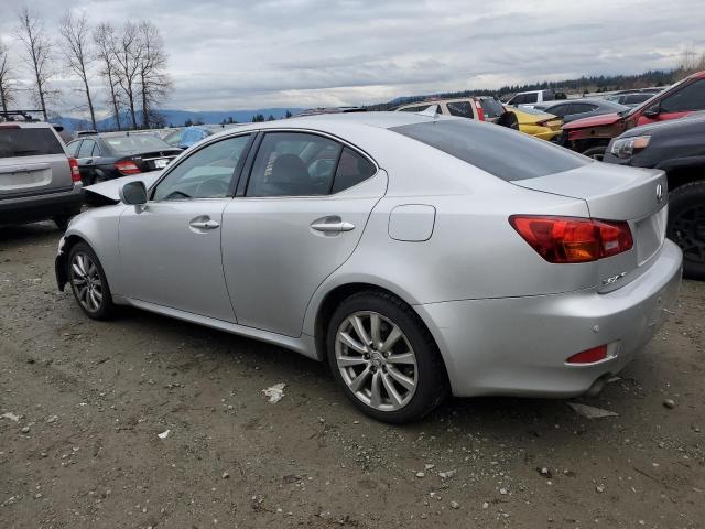 JTHCK262575011017 - 2007 LEXUS IS 250 SILVER photo 2