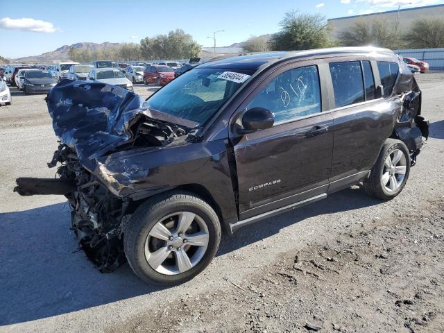 1C4NJDEB1ED863586 - 2014 JEEP COMPASS LATITUDE BROWN photo 1