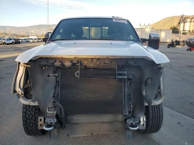 1FT7X2B65BEA72390 - 2011 FORD F250 SUPER DUTY WHITE photo 5