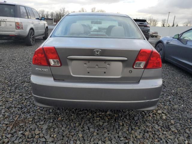 1HGES16385L019927 - 2005 HONDA CIVIC DX VP Boz foto 6