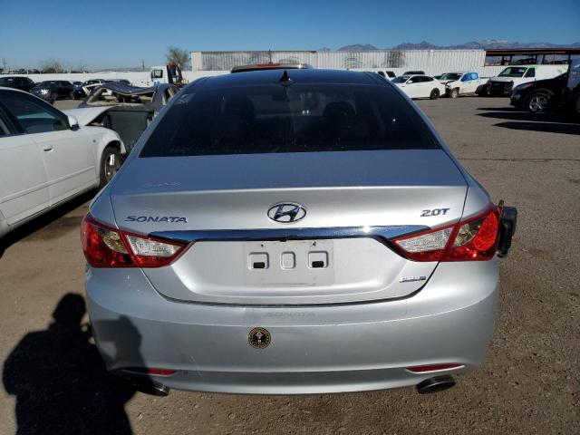 5NPEC4AB1DH590612 - 2013 HYUNDAI SONATA SE SILVER photo 6