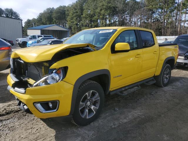 1GCGTCE30F1242946 - 2015 CHEVROLET COLORADO Z71 YELLOW photo 1